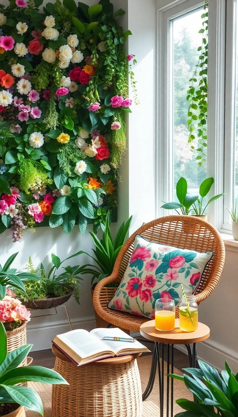 12 Dreamy Reading Nooks You'll Wish You Could Dive Into Right Now! - 10. The Garden Escape