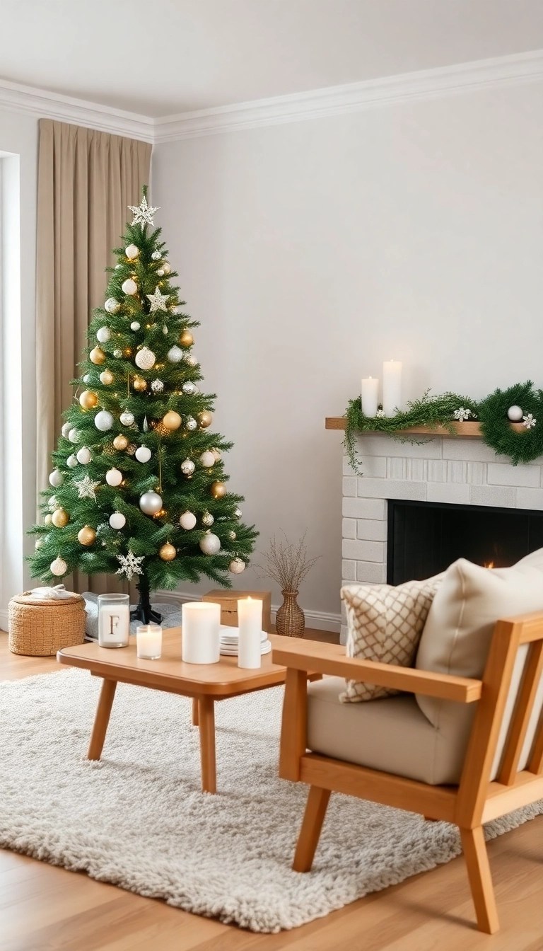 12 Stunning European Christmas Decor Ideas That Will Transform Your Home into a Winter Wonderland! - 1. Scandinavian Minimalism