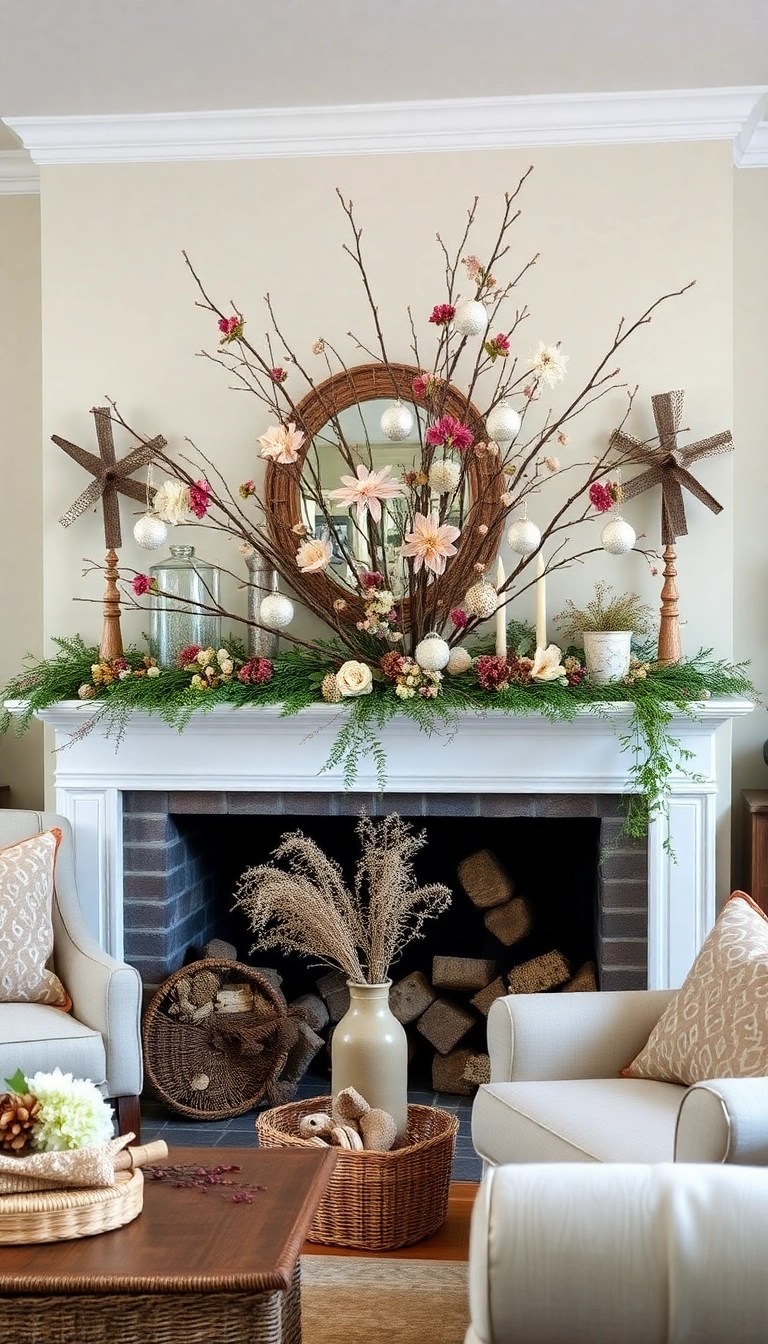 12 Stunning European Christmas Decor Ideas That Will Transform Your Home into a Winter Wonderland! - 10. Enchanted English Garden