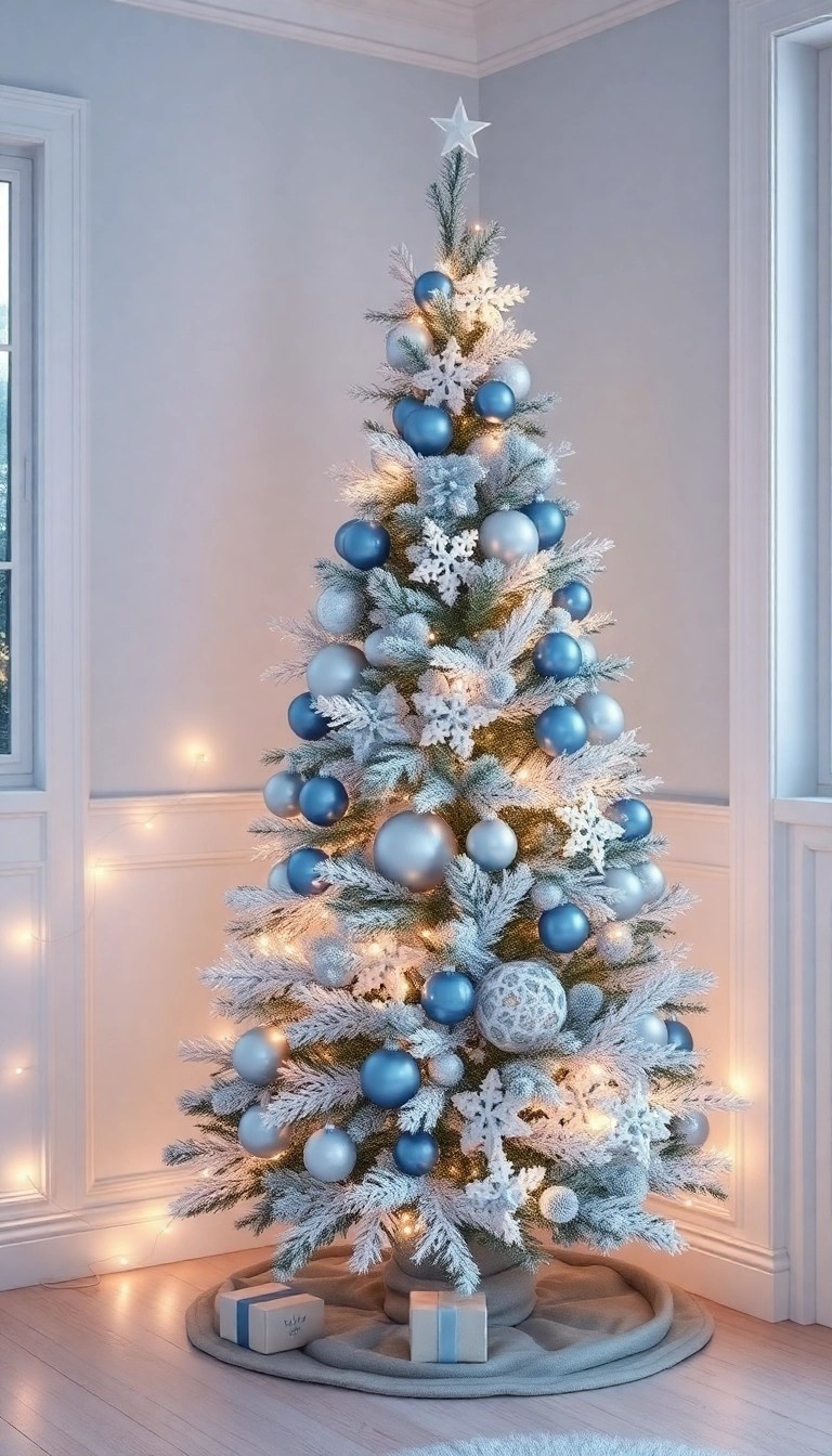 12 Stunning European Christmas Decor Ideas That Will Transform Your Home into a Winter Wonderland! - 7. Sparkling Nordic Nights