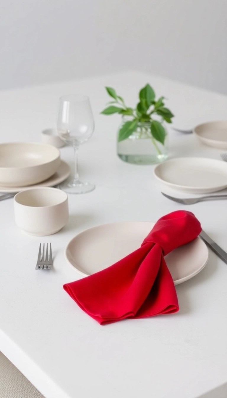 12 Stylish Minimalist Table Settings That Will Impress Your Guests! - 10. Neutral Palettes with a Twist