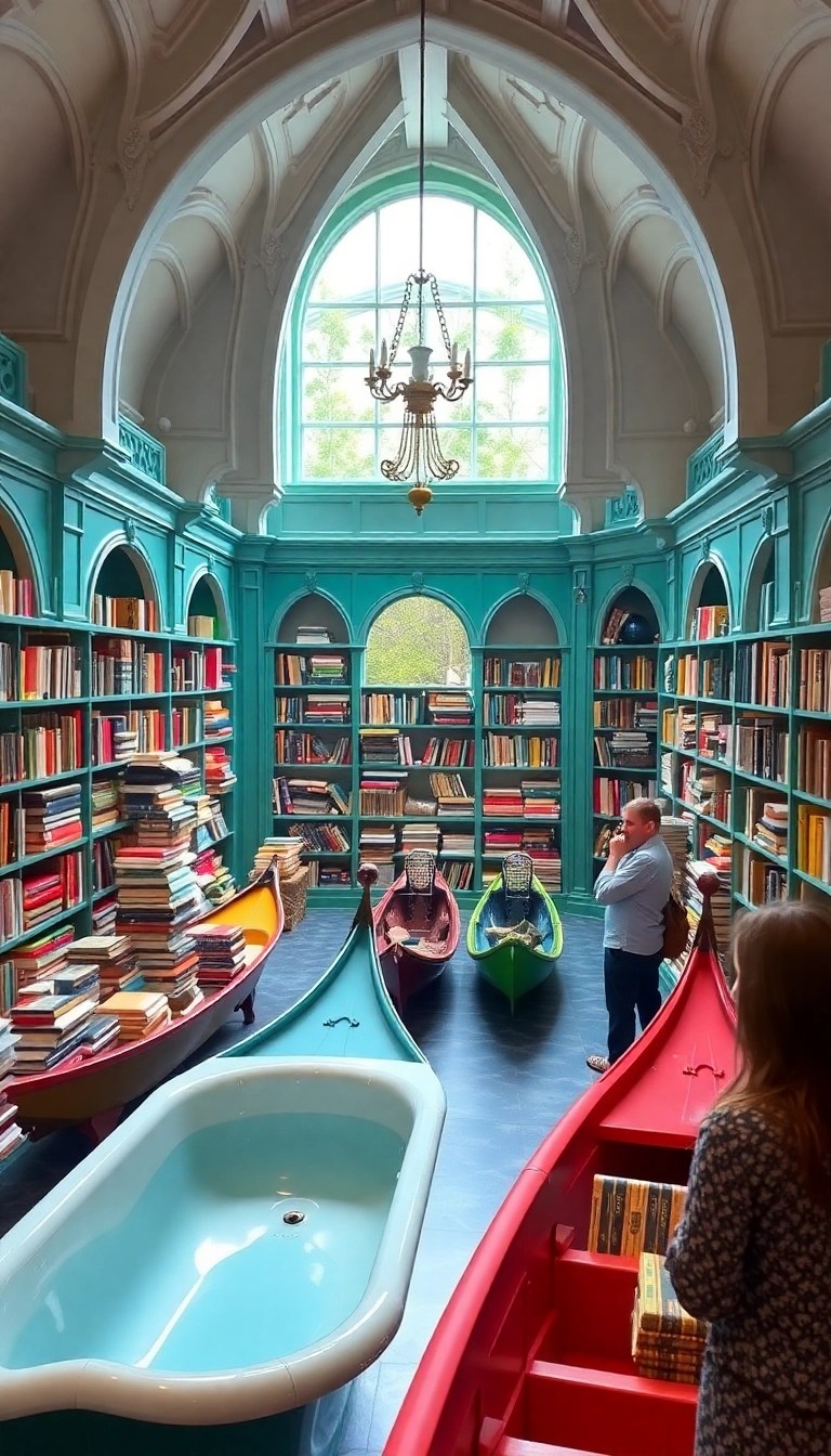 15 Coolest Libraries Around the World That Will Leave You Speechless! - 7. The Acqua Alta Library, Venice, Italy