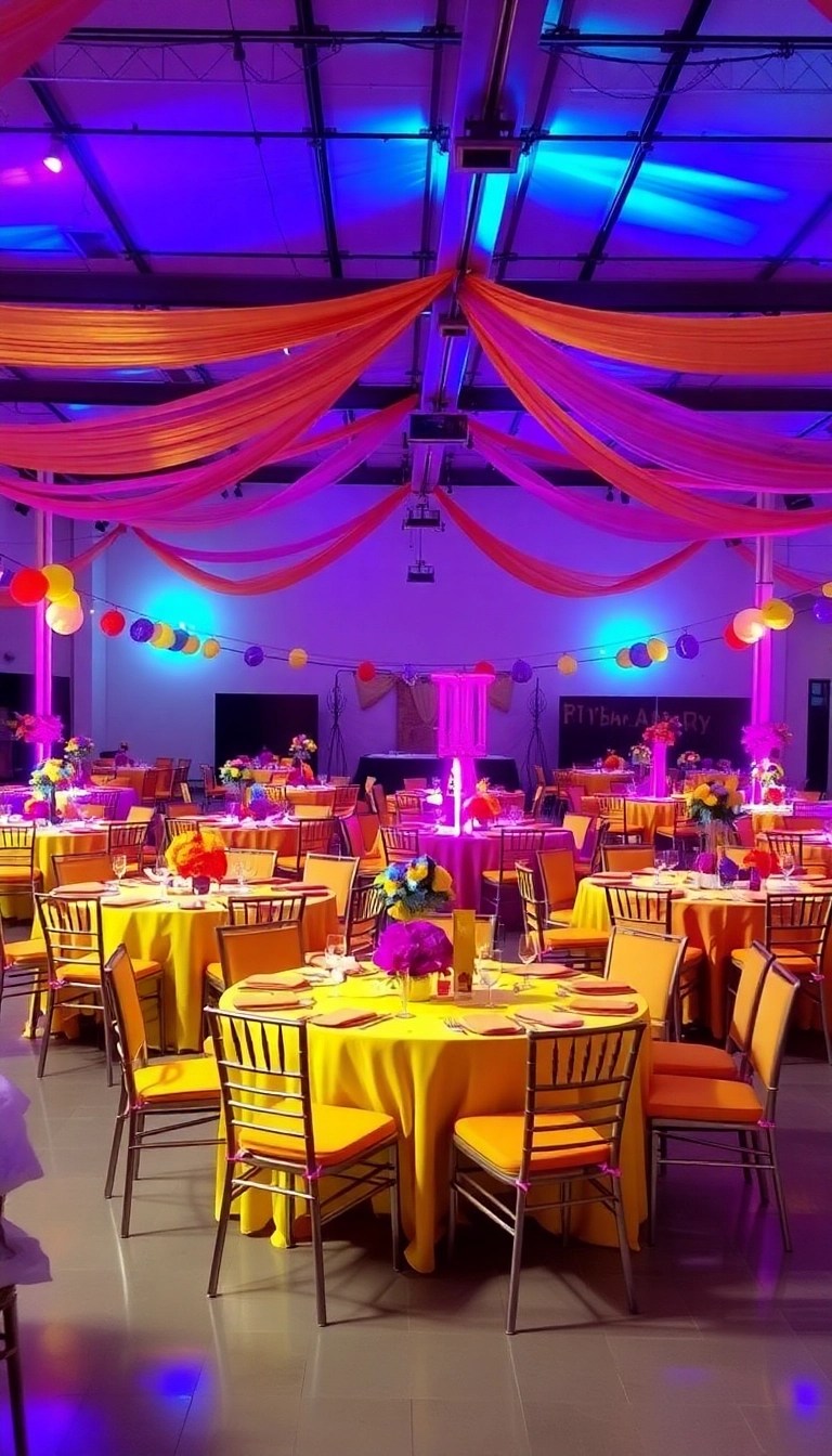 15 Maximalist Wedding Decor Ideas That'll Leave You Breathless (Number 9 is a Showstopper!) - 13. Bold Color Palettes