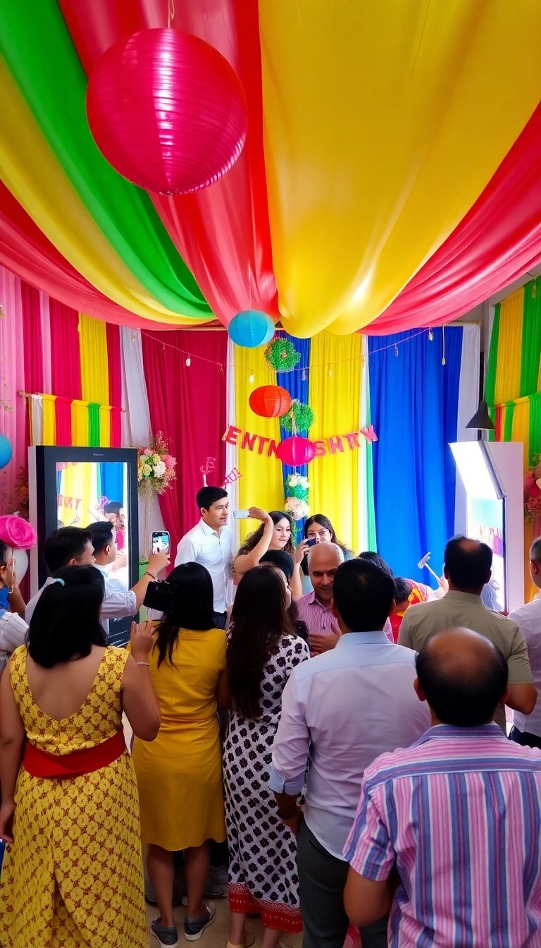 15 Maximalist Wedding Decor Ideas That'll Leave You Breathless (Number 9 is a Showstopper!) - 14. Interactive Decor Elements