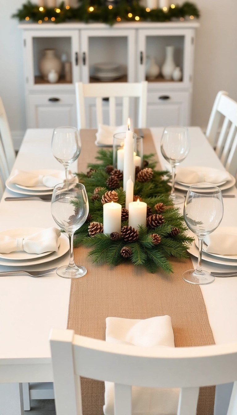 15 Minimalist Christmas Decor Ideas That’ll Make Your Holiday Shine Bright! - 1. Natural Elements