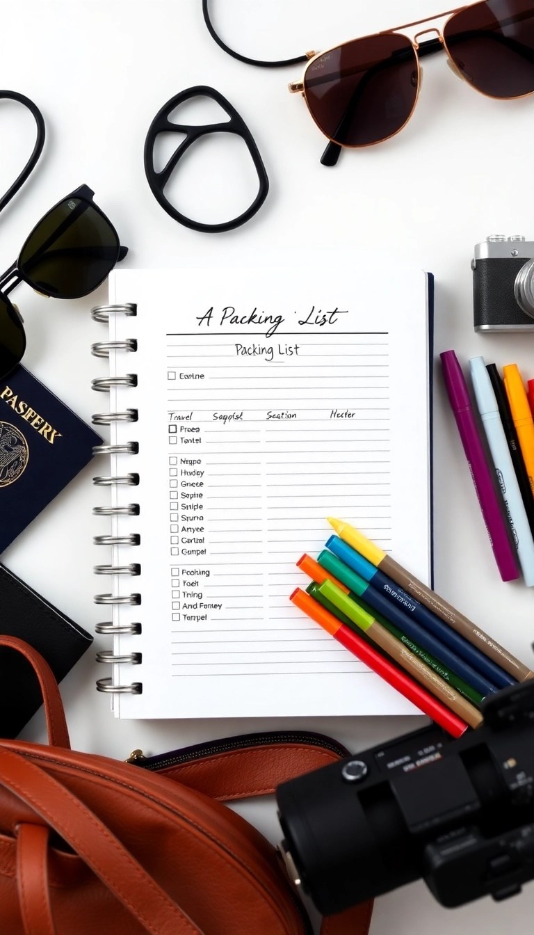 15 Packing Tips That Will Transform You into a Travel Pro Overnight! - 1. Make a Packing List