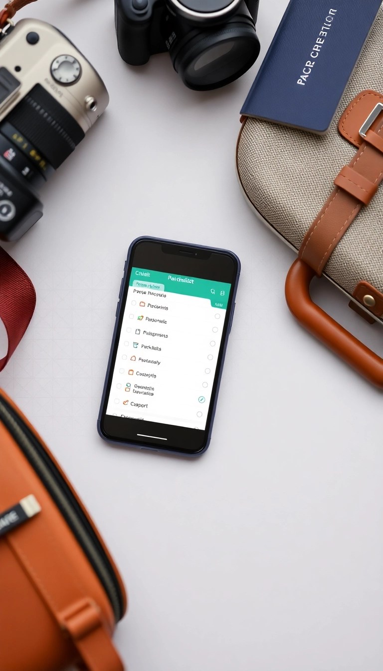 15 Packing Tips That Will Transform You into a Travel Pro Overnight! - 11. Invest in a Packing Checklist App