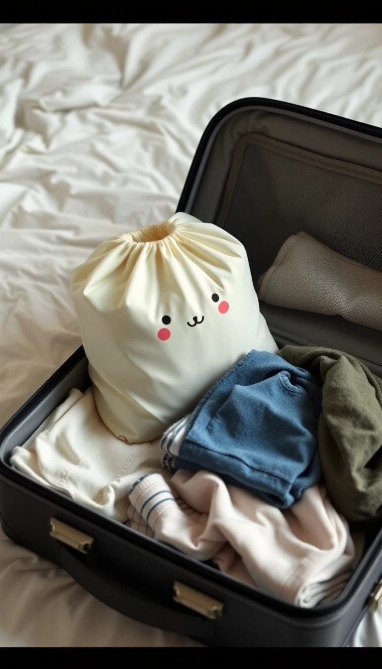 15 Packing Tips That Will Transform You into a Travel Pro Overnight! - 13. Pack a Travel Laundry Bag