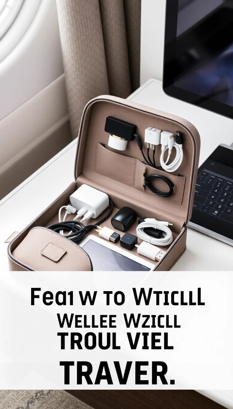 15 Packing Tips That Will Transform You into a Travel Pro Overnight! - 14. Keep Electronics Organized