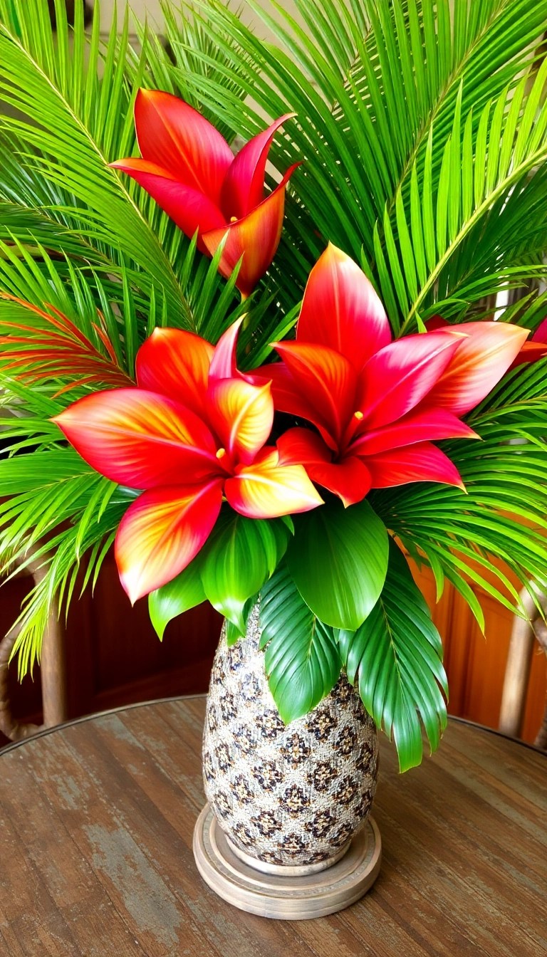 15 Stunning Hawaiian Christmas Decor Ideas That Will Transform Your Home into Paradise! - 14. Lush Greenery