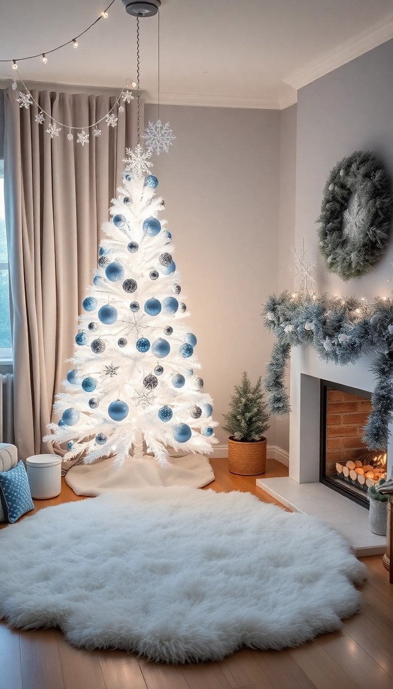 18 Over-the-Top Christmas Themes That Will Make Your Friends Green with Envy! - Enchanted Winter Wonderland