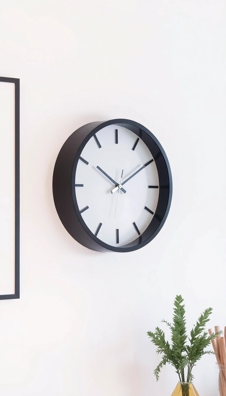 20 Affordable Minimalist Gifts That Are Perfect for Any Budget (You Won't Believe #8!) - 15. Simple Wall Clock