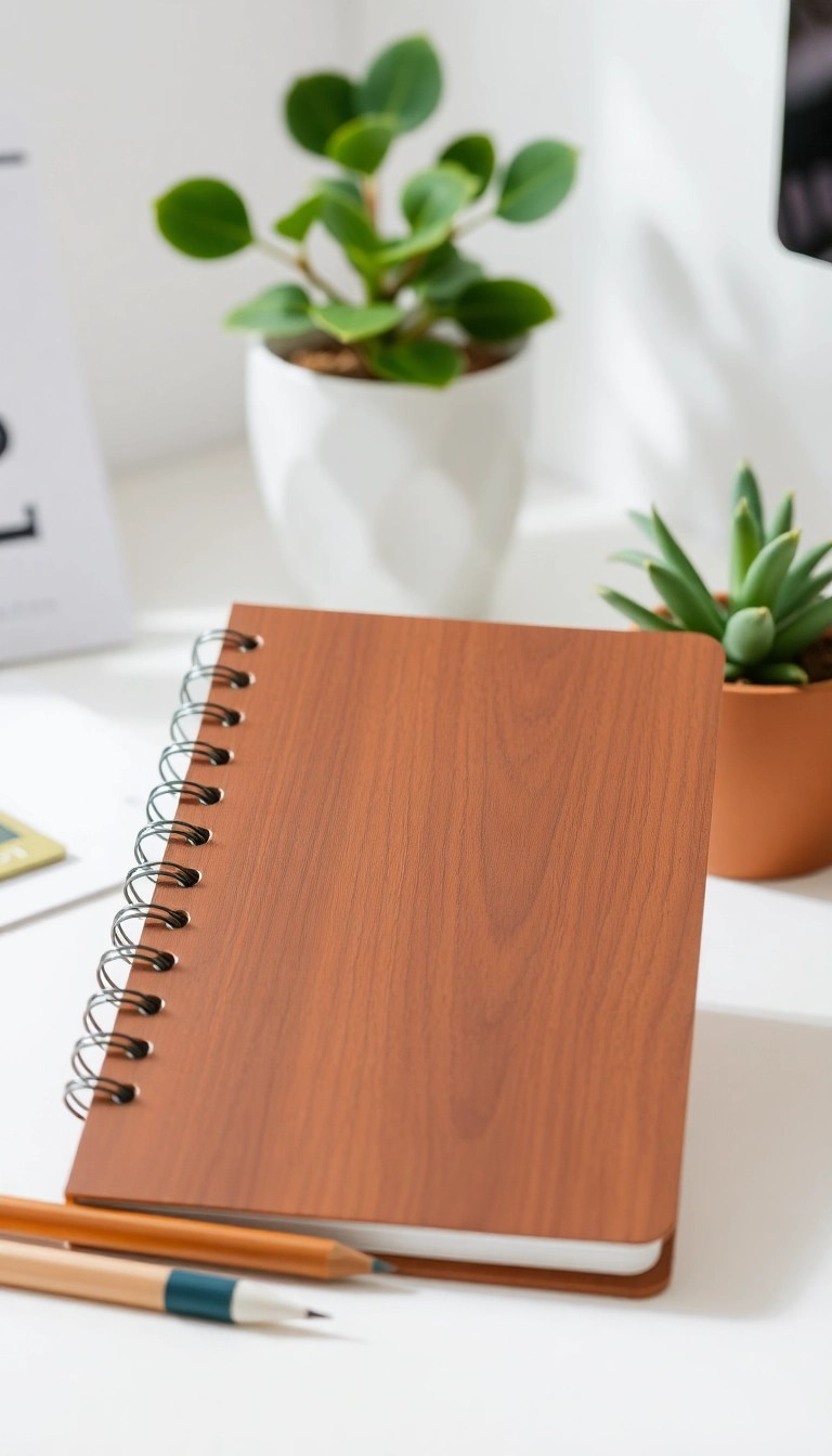 20 Affordable Minimalist Gifts That Are Perfect for Any Budget (You Won't Believe #8!) - 6. Wooden Notebook
