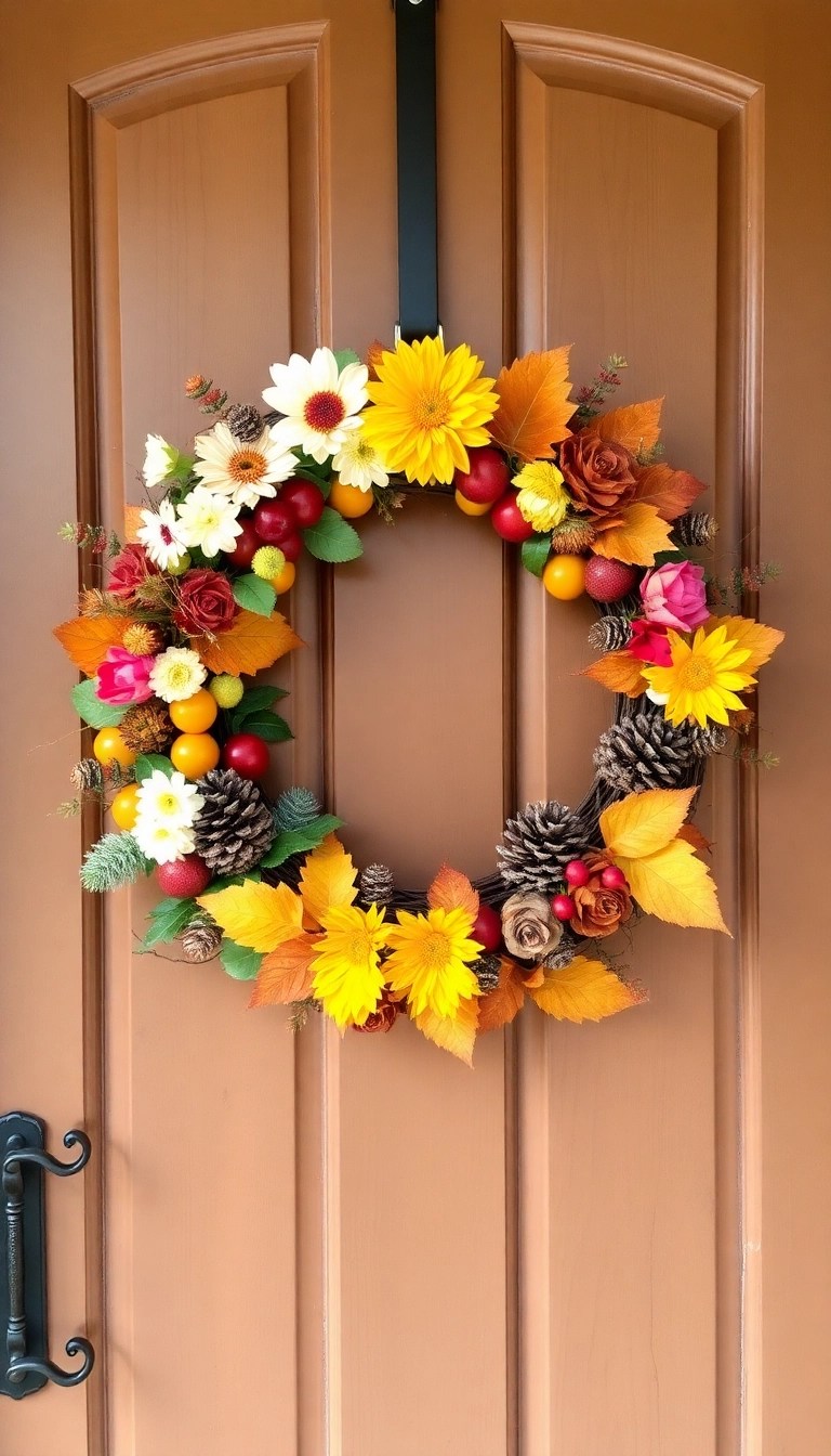 20 Maximalist Wreath Ideas That'll Make Your Front Door the Envy of the Neighborhood! - Seasonal Celebration Wreath
