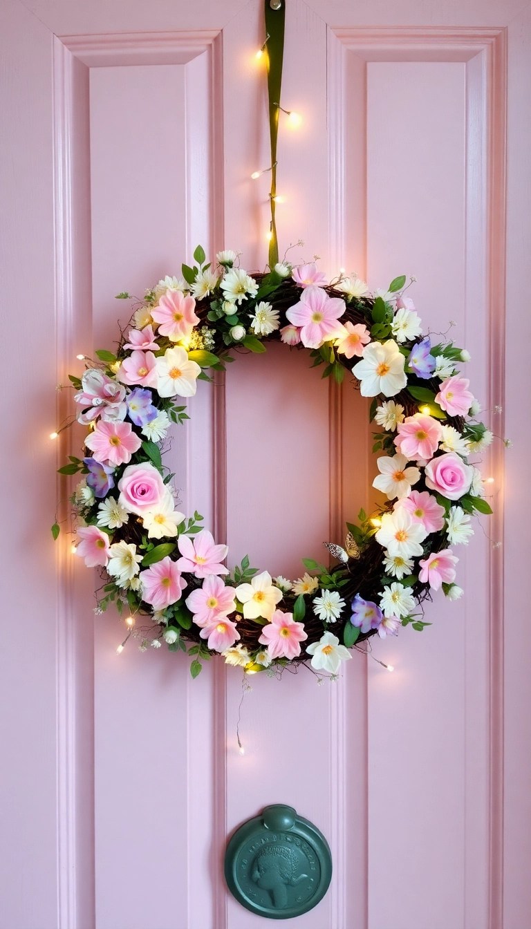 20 Maximalist Wreath Ideas That'll Make Your Front Door the Envy of the Neighborhood! - Whimsical Fairy Tale Wreath
