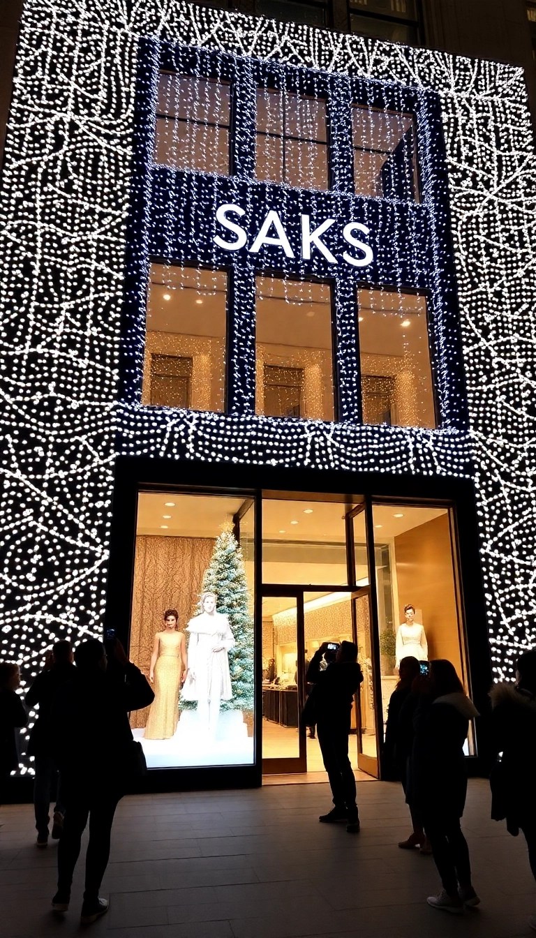 21 Must-Visit Spots for New York Christmas Shopping (Your Gift List Will Thank You!) - 2. Saks Fifth Avenue