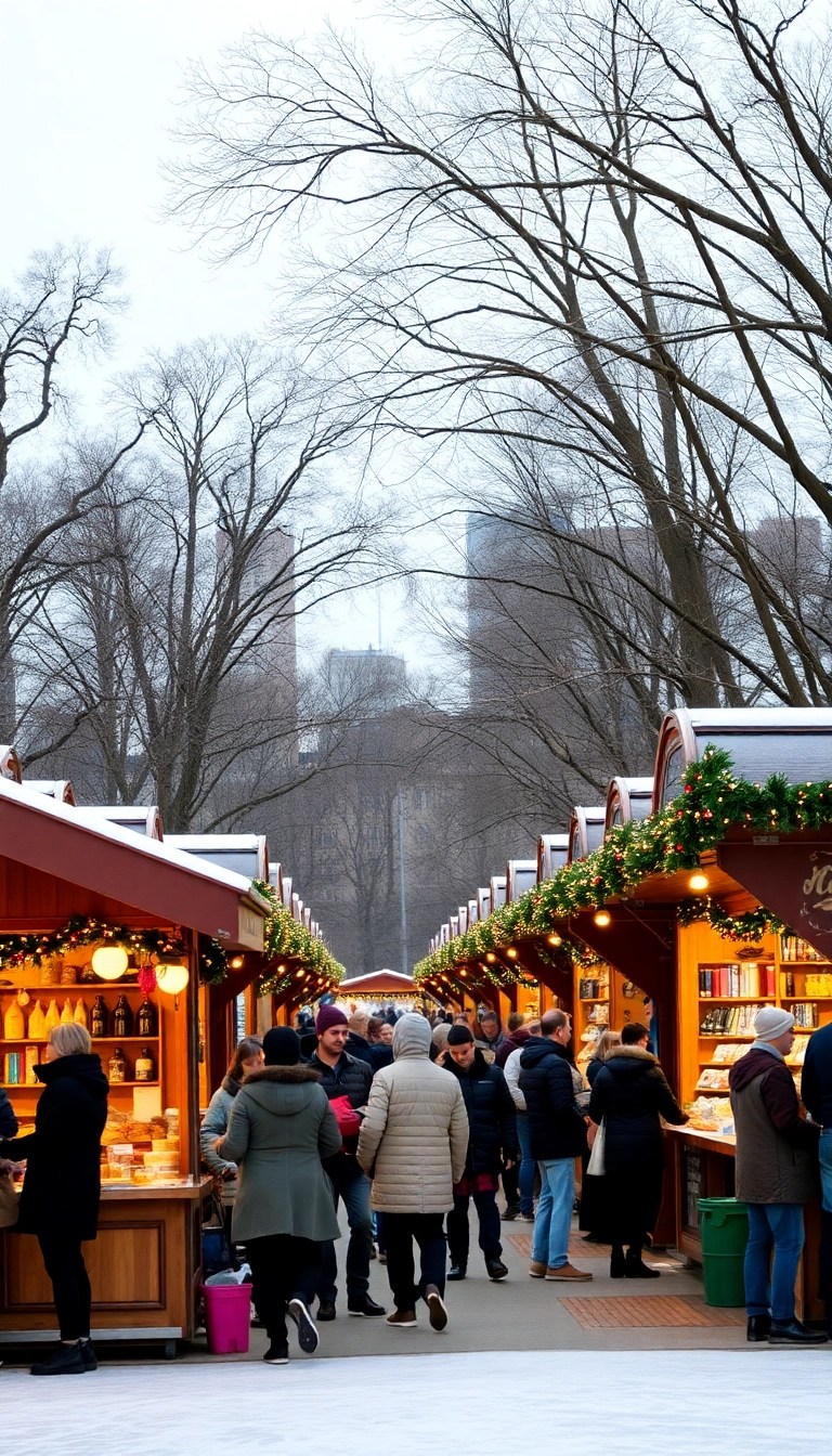 21 Must-Visit Spots for New York Christmas Shopping (Your Gift List Will Thank You!) - 3. Bryant Park Holiday Market
