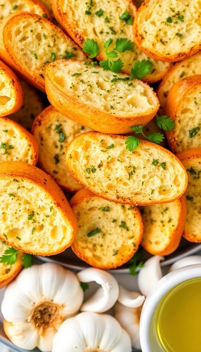 25 Classic Thanksgiving Sides You Simply Can't Skip This Year (Your Guests Will Thank You!) - 17. Garlic Bread