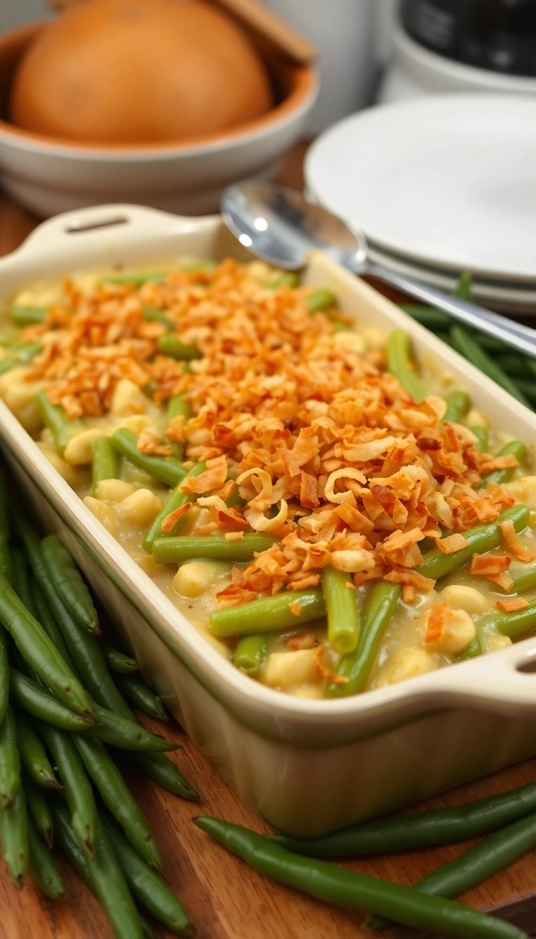 25 Classic Thanksgiving Sides You Simply Can't Skip This Year (Your Guests Will Thank You!) - 2. Green Bean Casserole