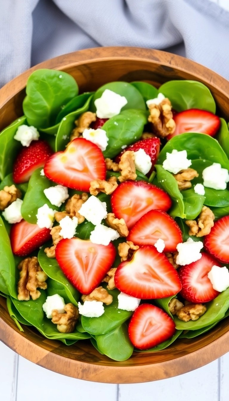 25 Classic Thanksgiving Sides You Simply Can't Skip This Year (Your Guests Will Thank You!) - 21. Spinach Salad