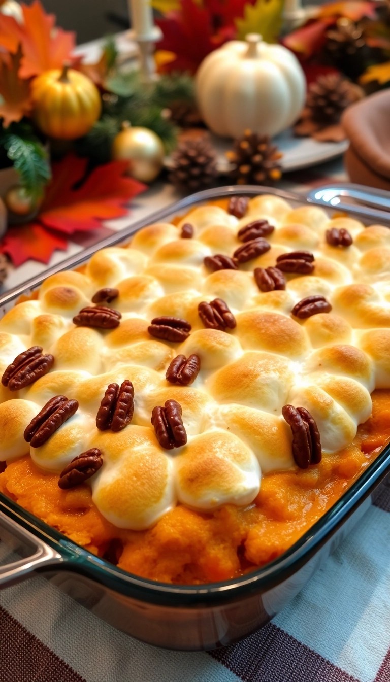 25 Classic Thanksgiving Sides You Simply Can't Skip This Year (Your Guests Will Thank You!) - 3. Sweet Potato Casserole