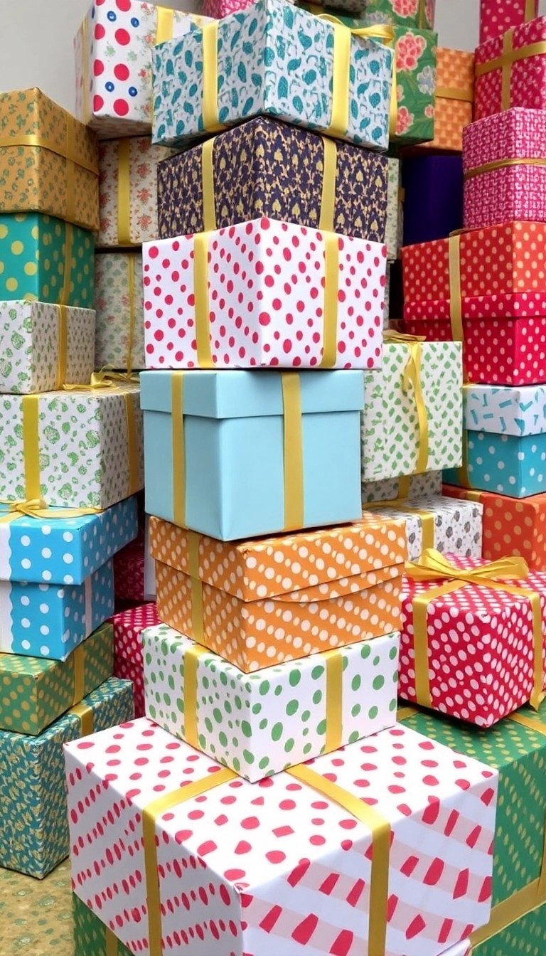 25 Creative Wrapping Paper Ideas That'll Leave Everyone Speechless (You Won't Believe #14!) - 19. Unique Box Designs