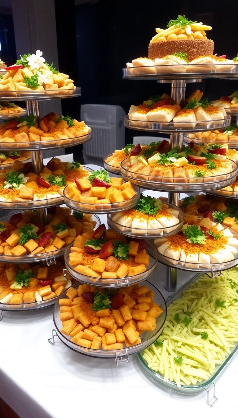 25 Maximalist Thanksgiving Decor Ideas That Will Leave Your Guests in Awe (You Won't Believe #18!) - 13. Festive Food Displays