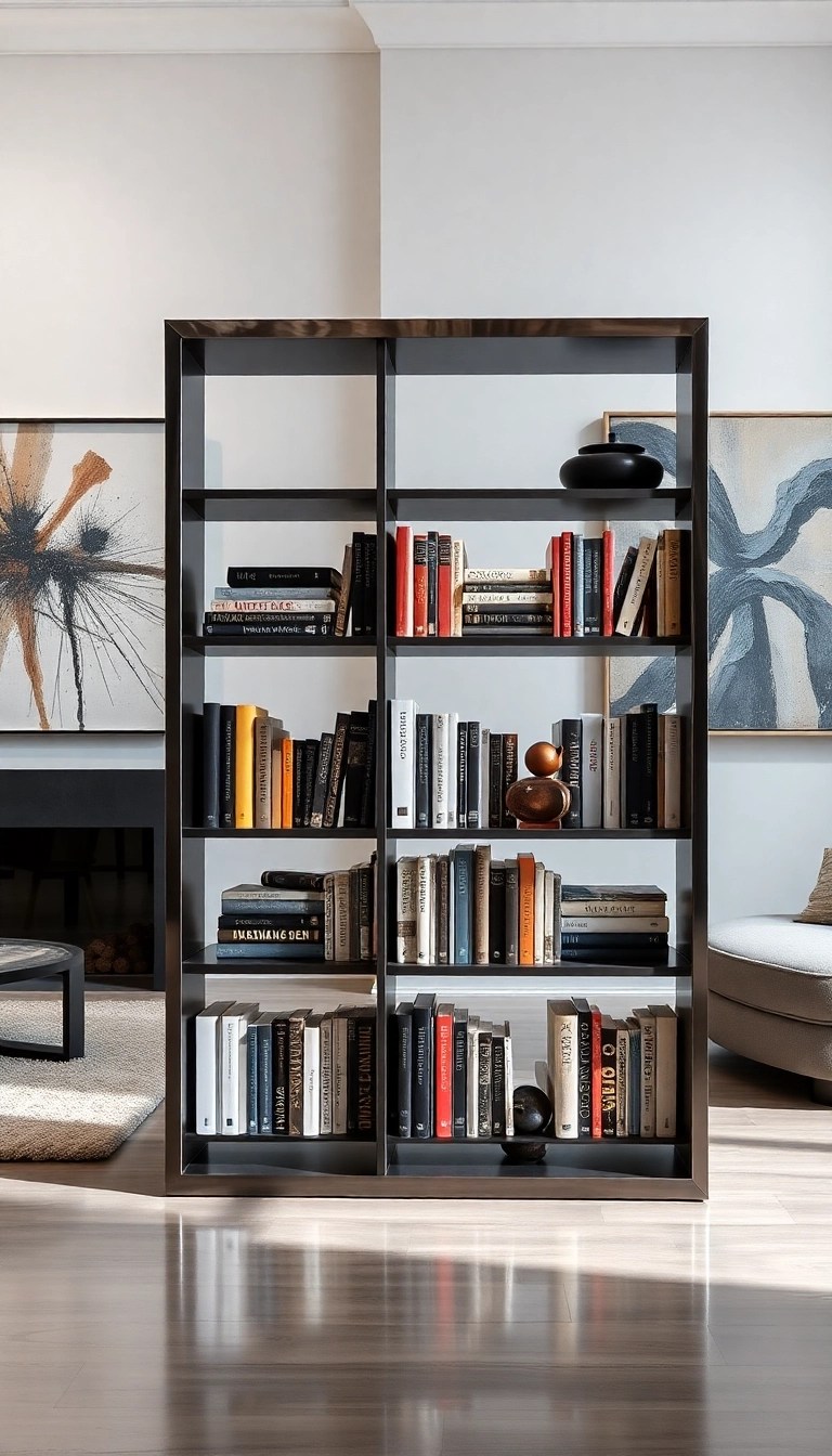 20 Creative Bookcases That'll Transform Your Space into an Art Gallery (You Won't Believe #5!) - 13. The Open Frame