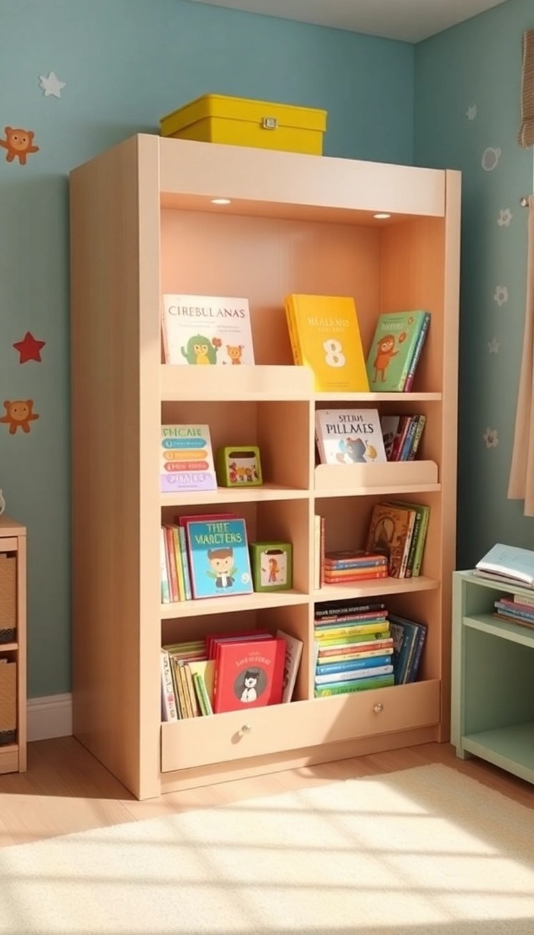 20 Creative Bookcases That'll Transform Your Space into an Art Gallery (You Won't Believe #5!) - 20. The Interactive Bookcase